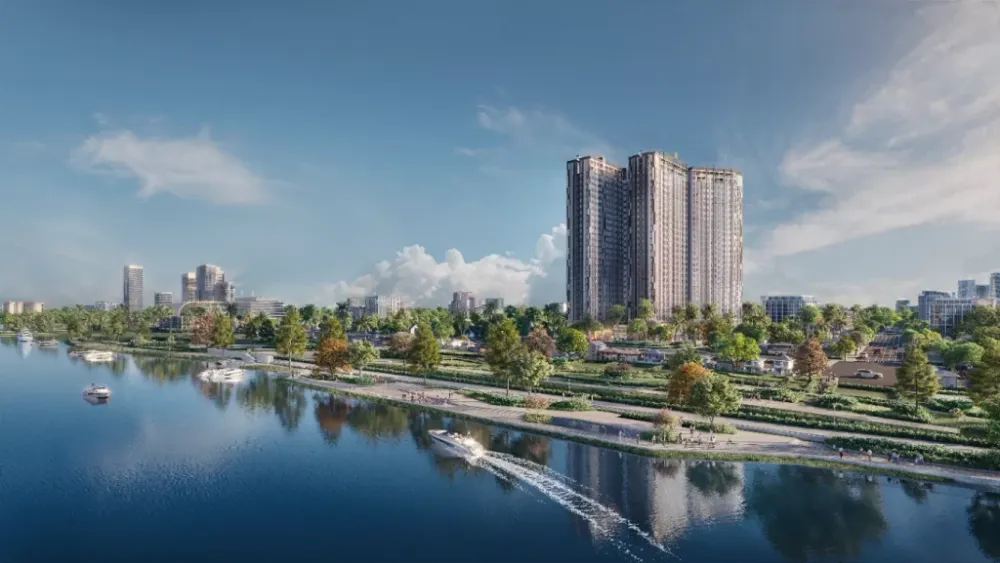Phối cảnh dự án Fresia Riverside