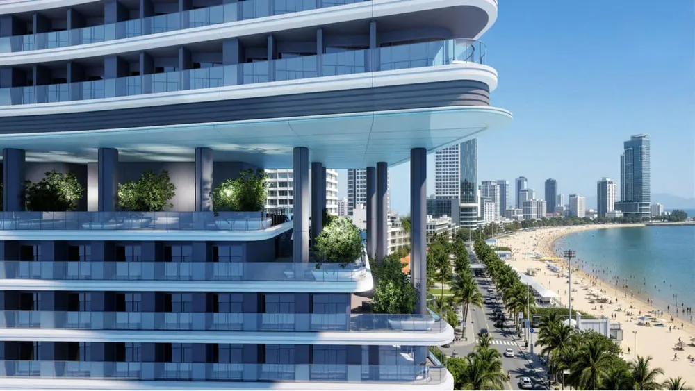 Phối cảnh căn hộ view biển mỹ khê alize