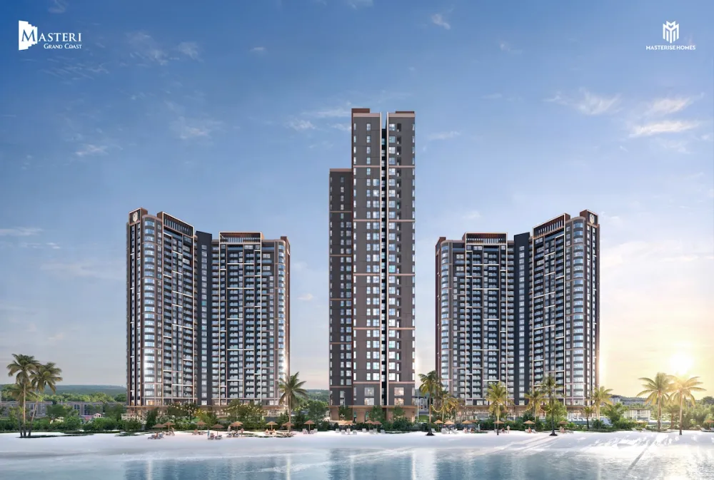 Masteri Grand Coast - 7 tòa tháp hạng sang nằm trải dài ôm trọn tầm nhìn VinWonders Wave Park 18 hecta