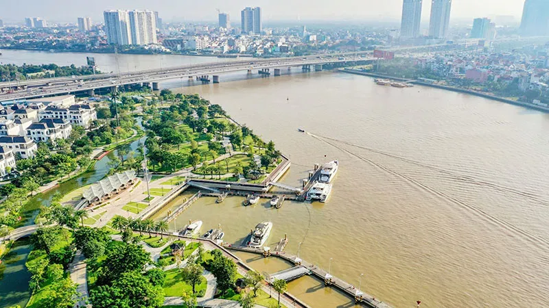 bến du thuyên căn hộ vinhomes central park