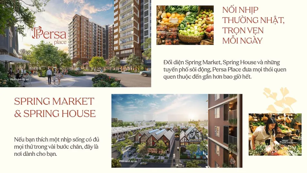 spring market và spring house