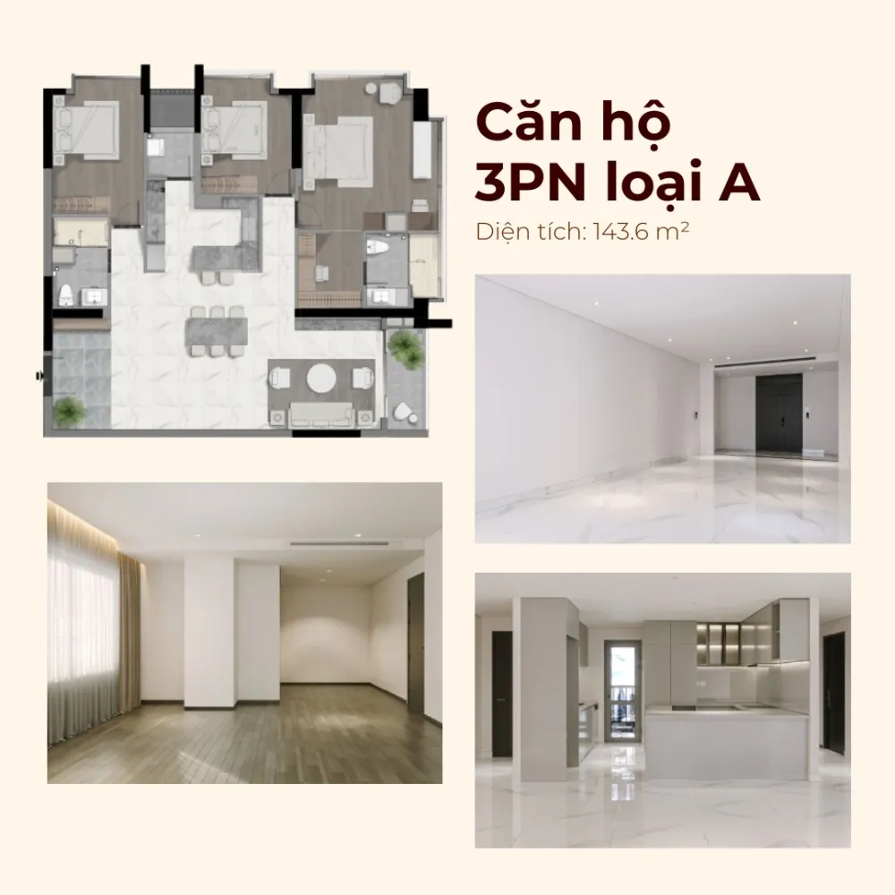 can ho ansana by kita 3 phong ngu