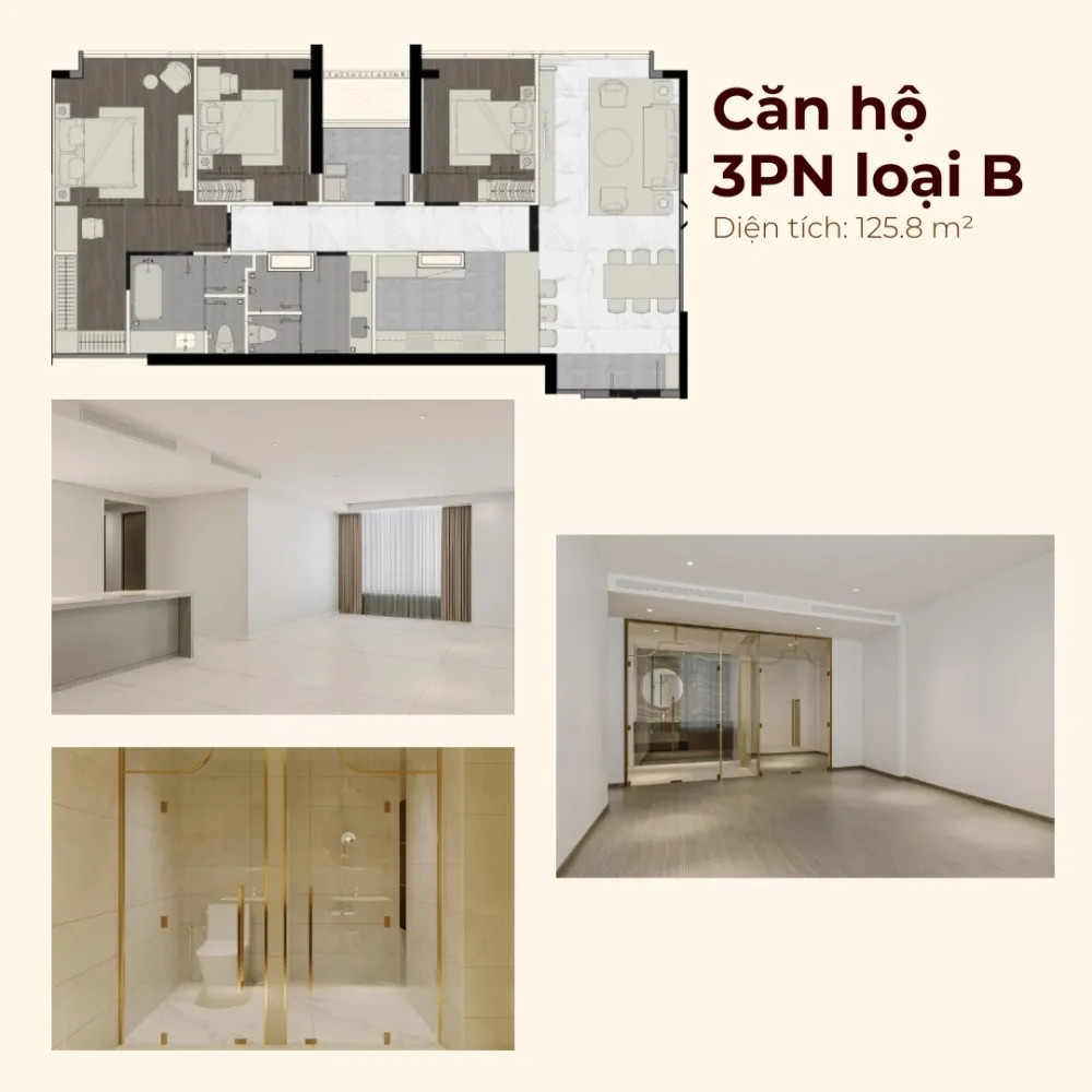 can ho ansana by kita 3 phong ngu