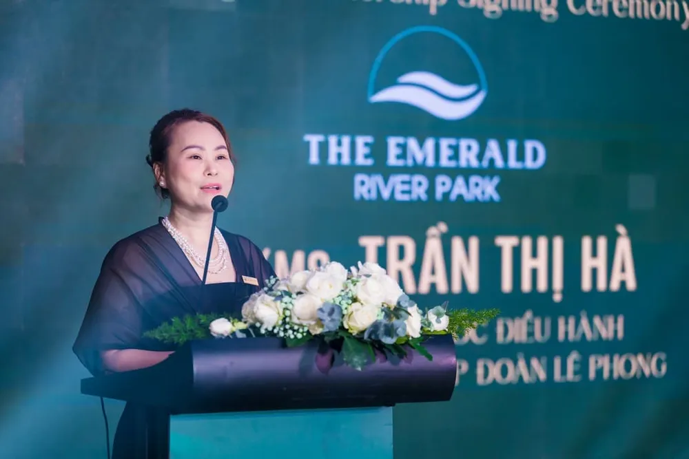 Thiết kế không gian nội thất sang trọng tại căn hộ The Emerald River Park