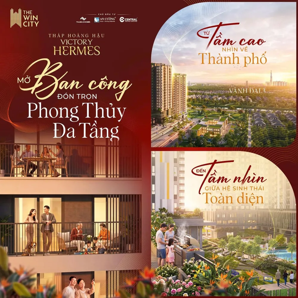 Căn hộ Victory Hermes The Win City đón trọn phong thủy đa tầng