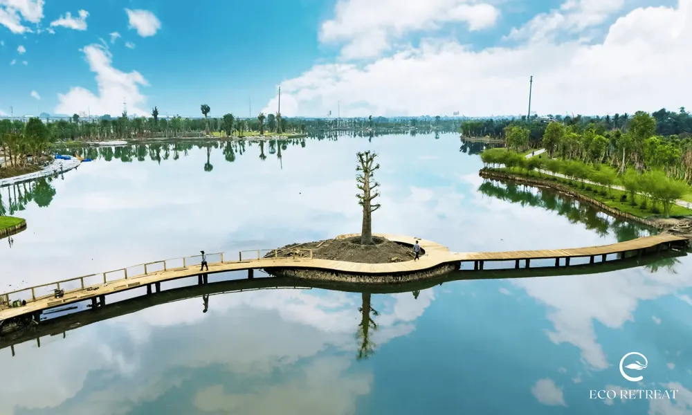 Cập nhật tiến độ xây dựng dự án Eco Retreat vào tháng 05 năm 2025