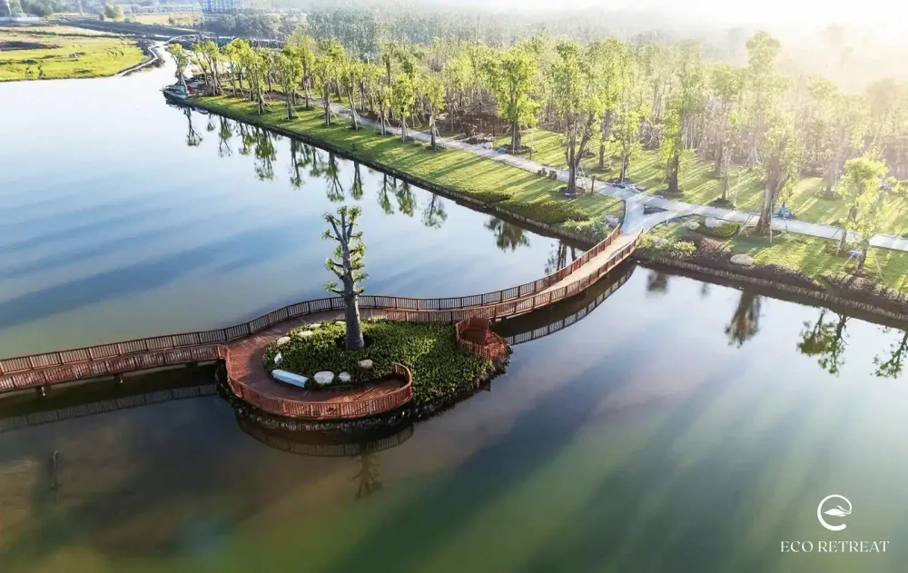 Cập nhật tiến độ xây dựng dự án Eco Retreat vào tháng 05 năm 2025