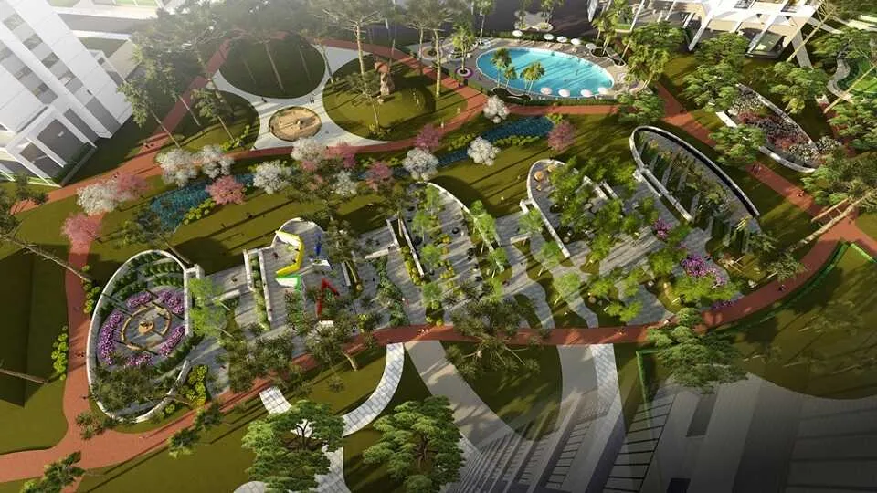 công viên 6 giác quan hồng hà eco city