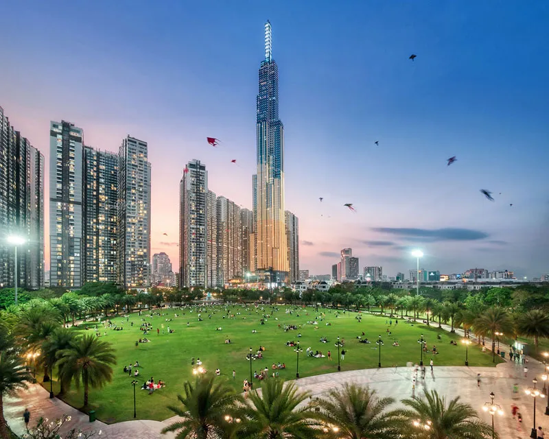 Công viên Vinhomes Central Park, Bình Thạnh