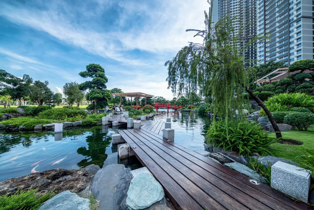 Hình ảnh công viên Vinhomes Central Park, Bình thạnh