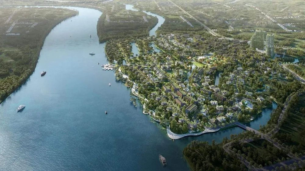 Ecovillage Saigon River nằm tại cửa ngõ phía đông Sài Gòn.
