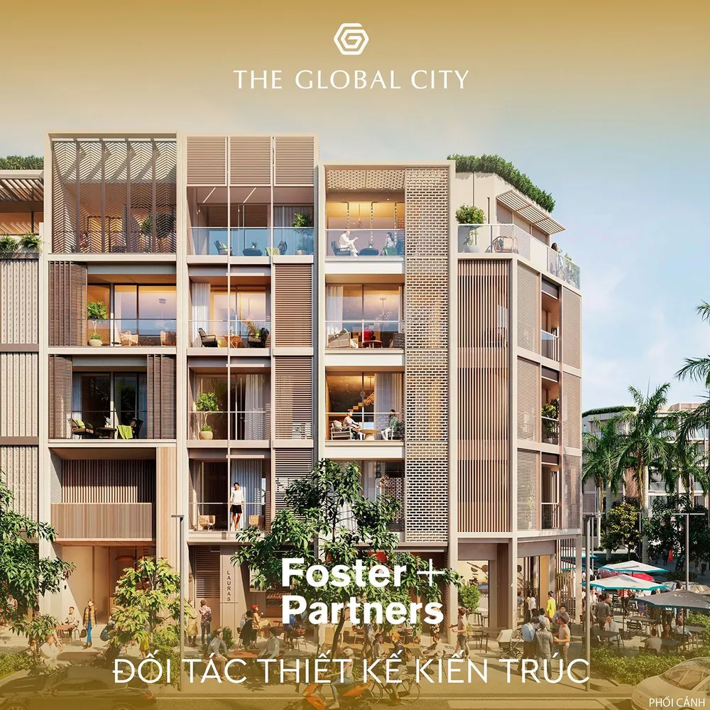 Foster + Partners đối tác thiết kế kiến trúc.