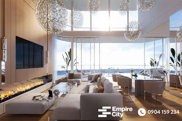 giá cho thuê căn hộ empire city 4