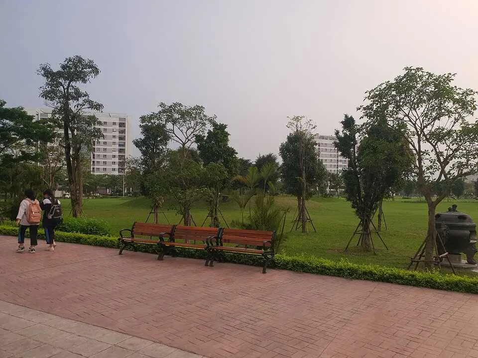 hồng hà eco city công viên