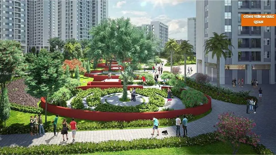 công viên 6 giác quan hồng hà eco city