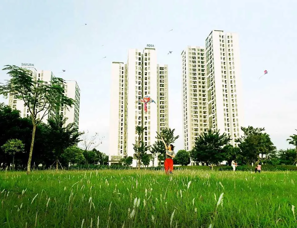 công viên 6 giác quan hồng hà eco city