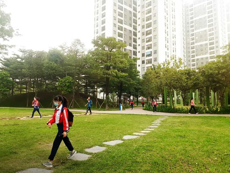công viên 6 giác quan hồng hà eco city