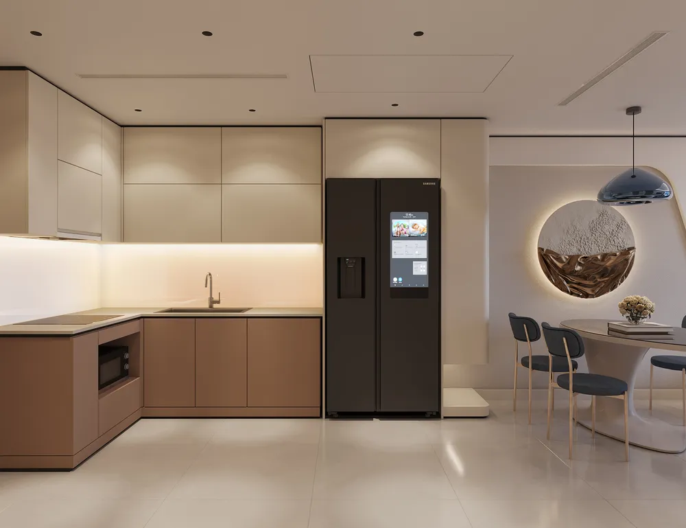 The Meridian được bài trí bởi vật liệu cao cấp, bền vững