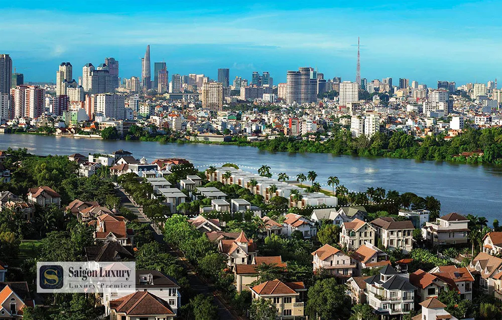 Khu biệt thự ven sông Holm Villas Thảo Điền