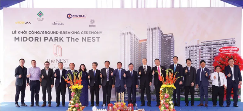 Lễ khởi công dự án Midori Park The Nest