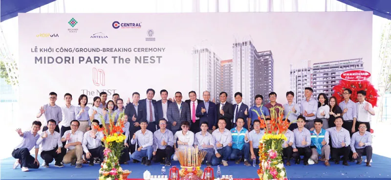 Lễ khởi công dự án Midori Park The Nest