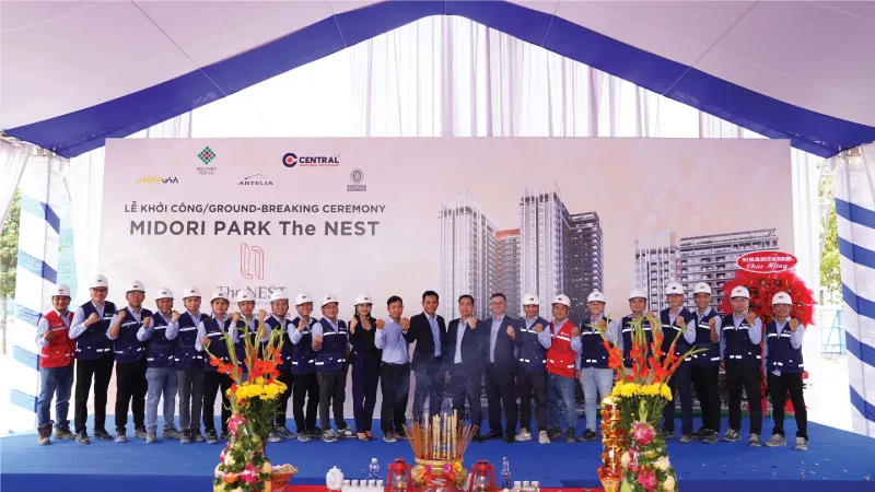 Lễ khởi công dự án Midori Park The Nest