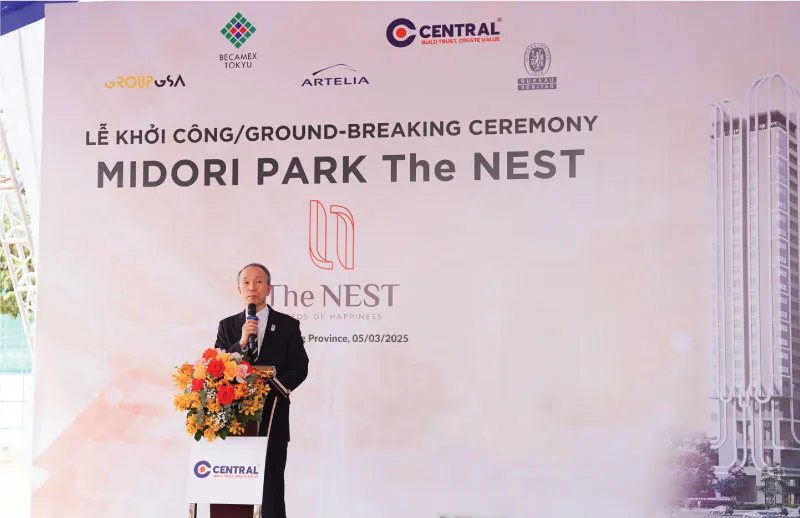 Lễ khởi công dự án Midori Park The Nest