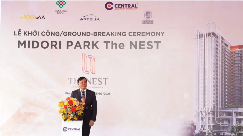 Lễ khởi công dự án Midori Park The Nest