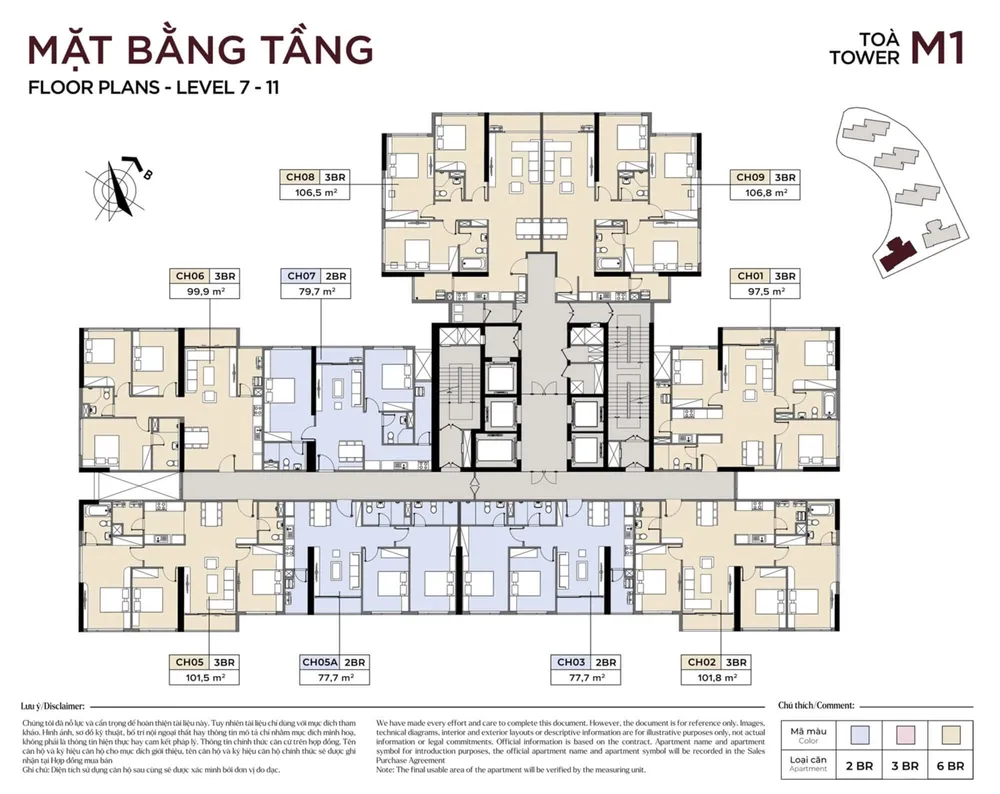 mặt bằng dự án metropoli5 nam an khánh