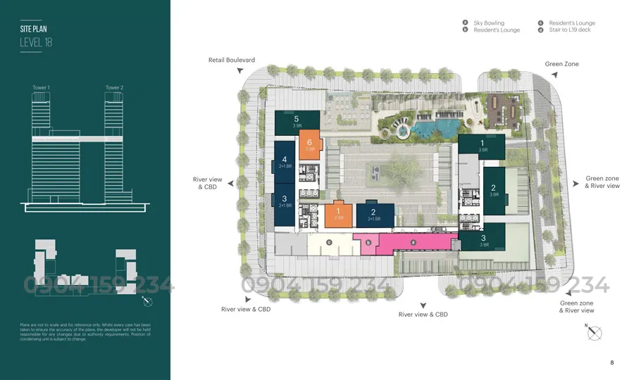 mat bang tang 18 du an Narra Residences