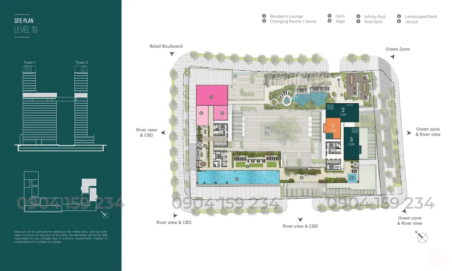 mat bang tang 19 du an Narra Residences