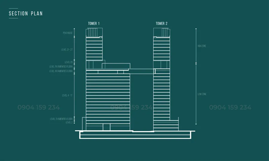 mat bang tong the du an narra residences empire city