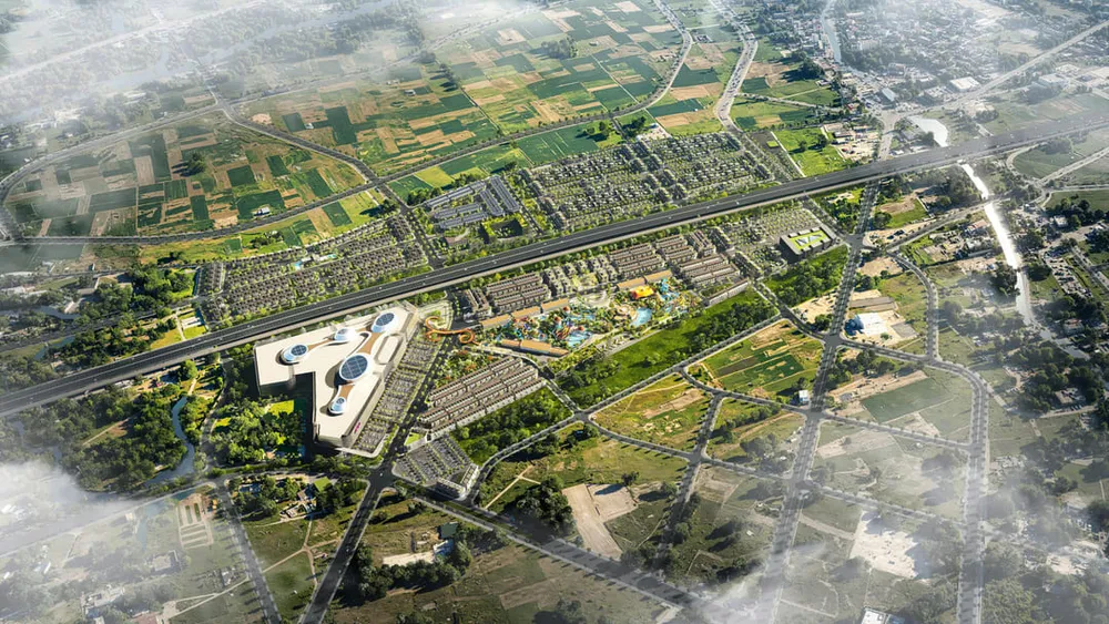 Mô phỏng mặt bằng Thanh Phú Centre Point