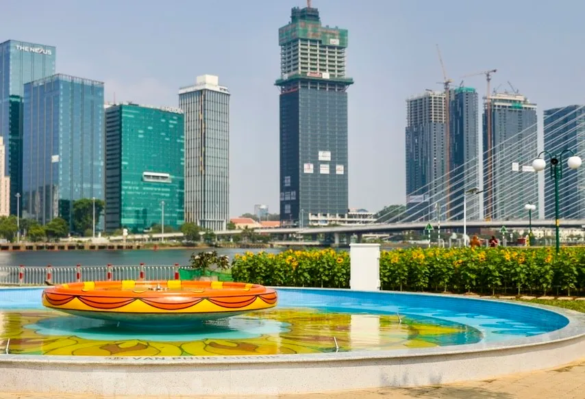 Vẻ đẹp Công viên bờ sông Sài Gòn