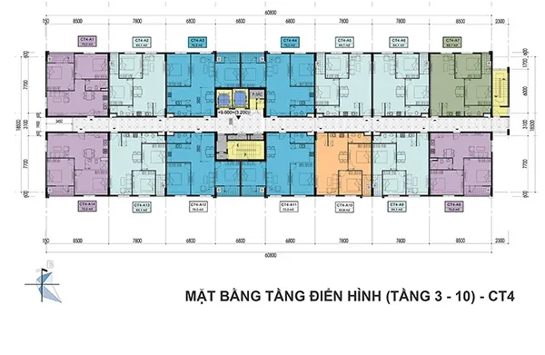 nhà ở xã hội hồng hà eco city tòa ct4