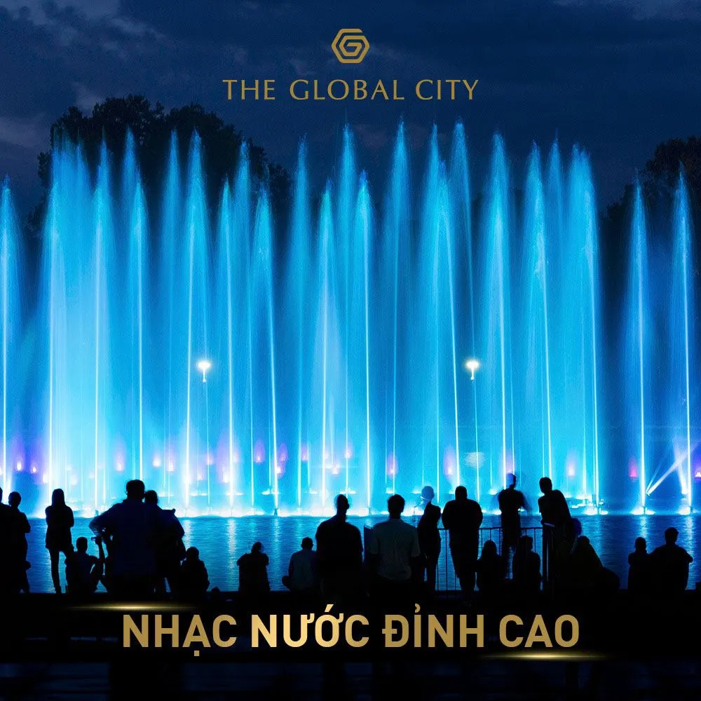 Nhạc nước đỉnh cao tại sự kiện The Fountain Festival.