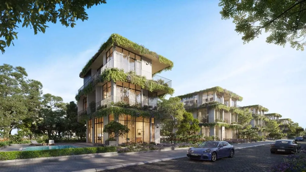 Phối cảnh biệt thự tại The Plaza.