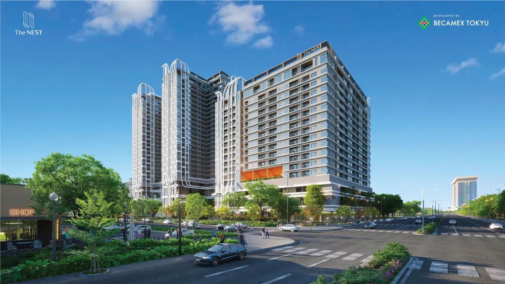 phối cảnh midori park the nest