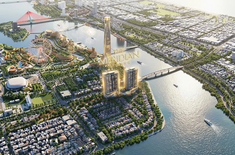 THE MERIDIAN DA NANG - Dự án căn hộ cao cấp bên sông Hàn 5 Phoi canh vi tri The Meridian Da Nang Ngay
