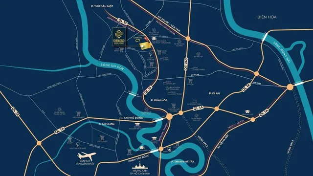 Diamond Boulevard hưởng lợi kép từ Metro số 2 và Quốc lộ 13 mở rộng- Ảnh 2.