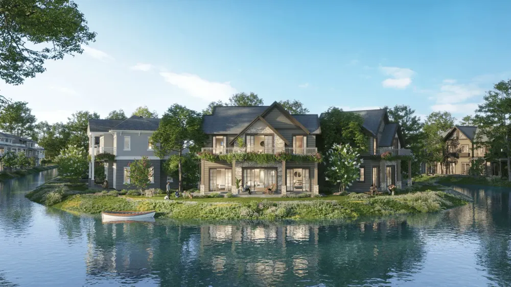 Retreat Island là biệt thự đảo đầu tiên của Ecopark tại miền Nam
