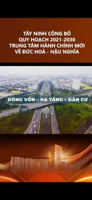 Phối cảnh hạ tầng giao thông và cư dân tại khu vực The Win City đón đầu quy hoạch Tây Ninh