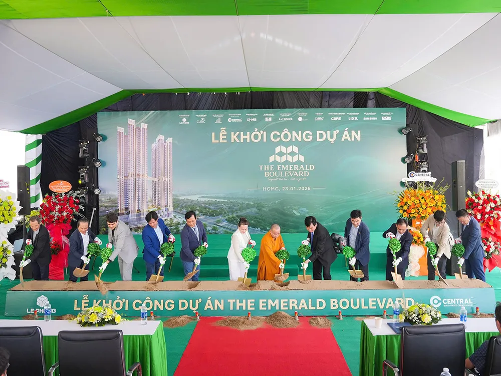 Lễ khởi công dự án vào ngày 23/01/2026.