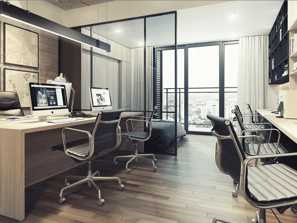 thiet ke can ho officetel ansana by kita