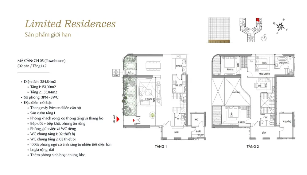 thiết kế căn hộ the magnolia private residences long biên