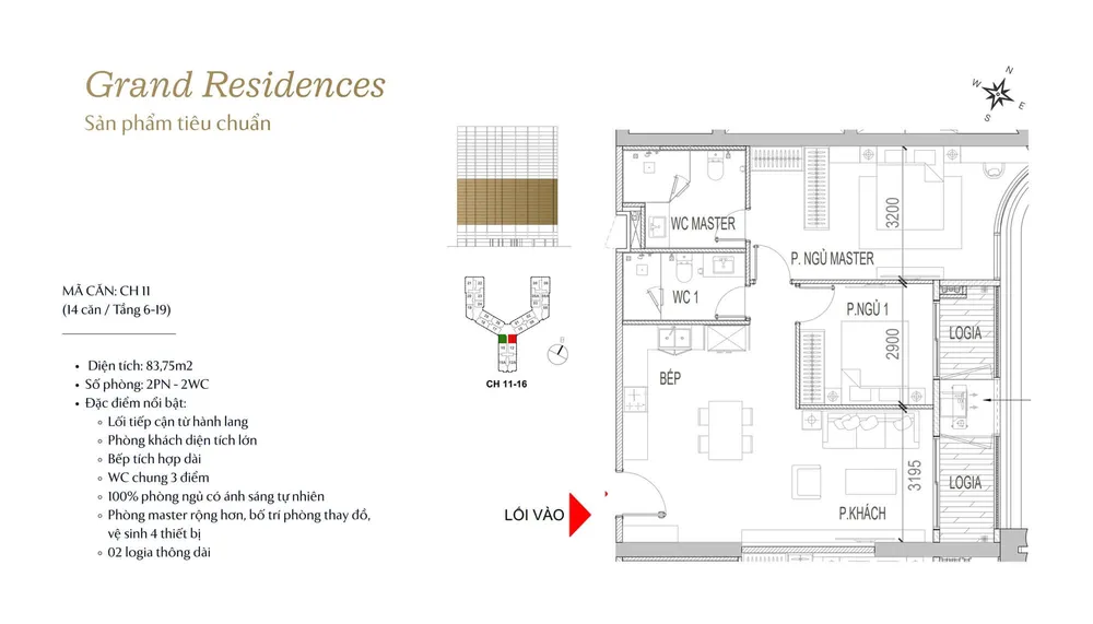 thiết kế căn hộ the magnolia private residences long biên