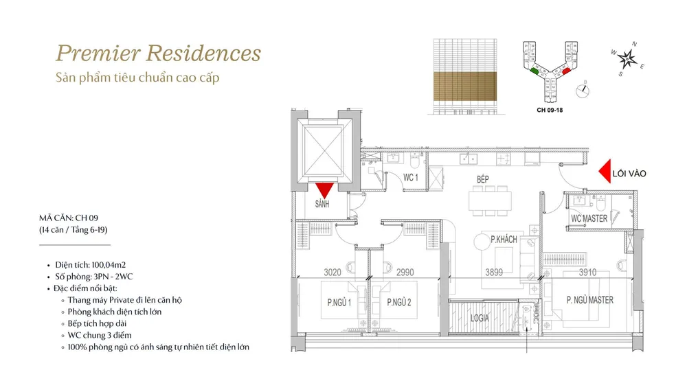 thiết kế căn hộ the magnolia private residences long biên