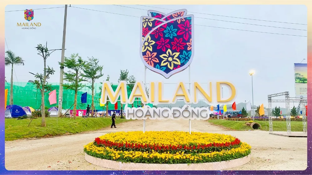 tiến độ dự án mailand hoàng đồng