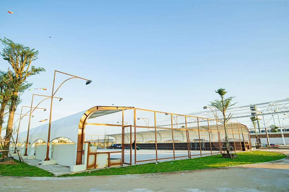 Tiến độ xây dựng dự án The Global City tháng 10 năm 2023.