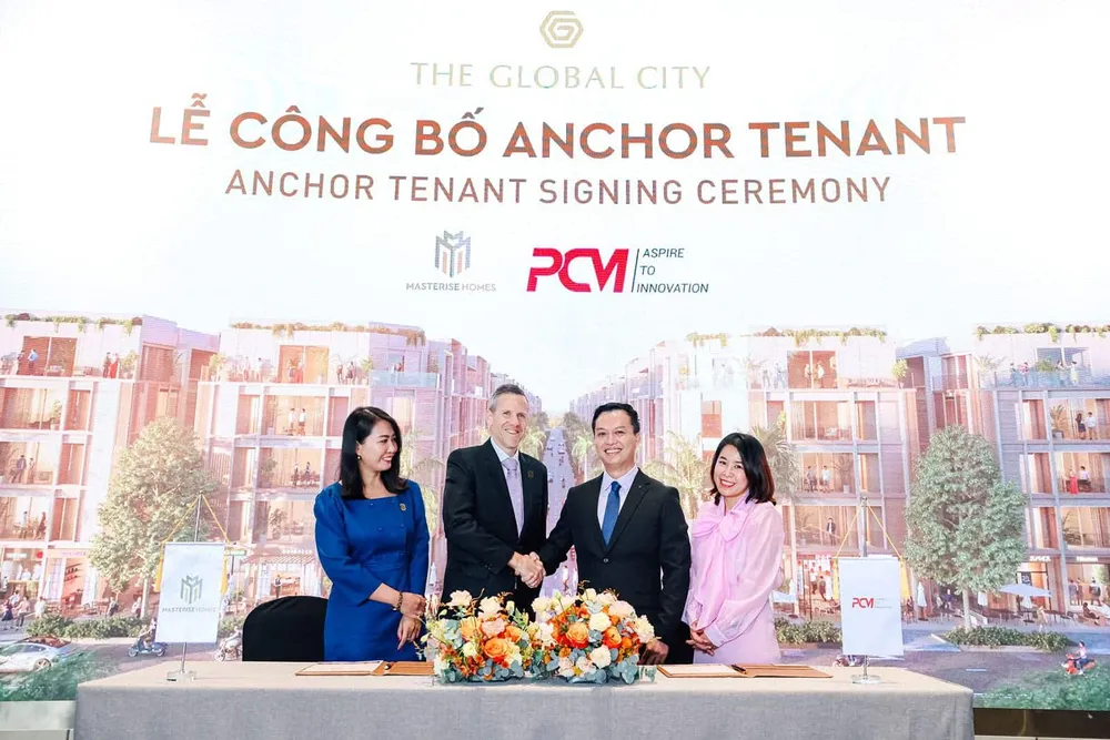 Tiến độ xây dựng dự án The Global City tháng 11 năm 2023.